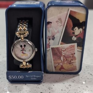 Disney Gold and Silver Women's Watch